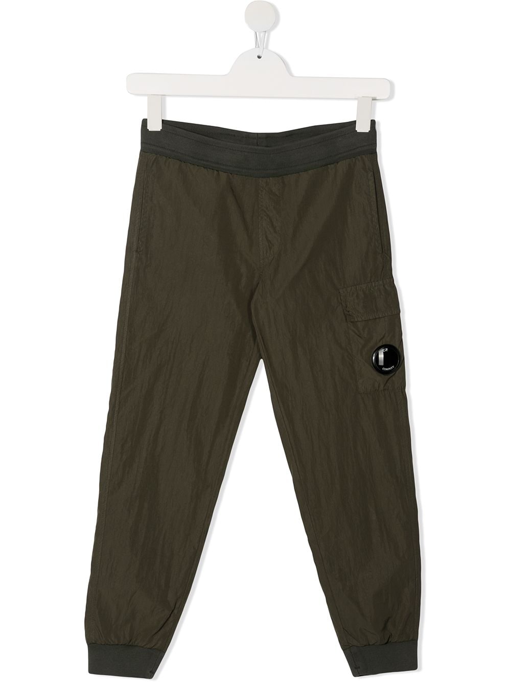 C.P. Company Kids goggle cargo pocket track pants