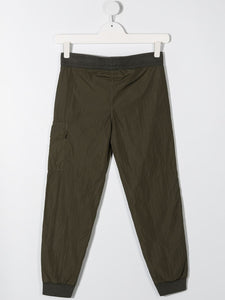 C.P. Company Kids goggle cargo pocket track pants