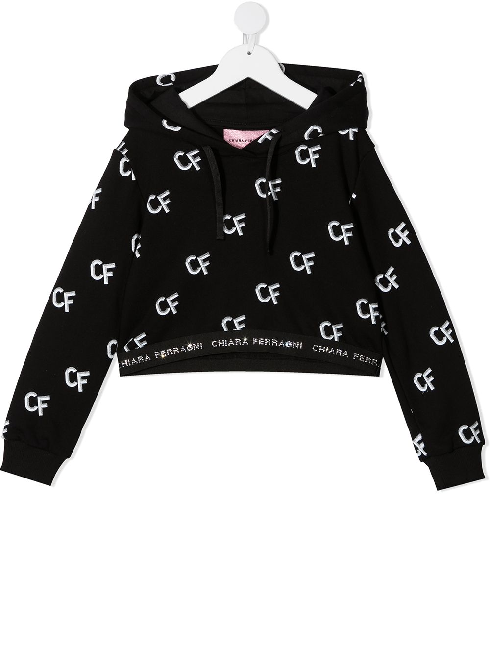 Felpa cropped Chiara Ferragni collection