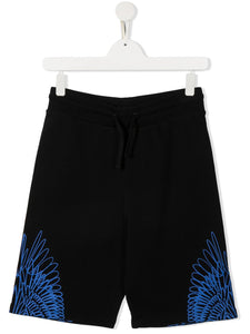 Marcelo Burlon County Of Milan Kids Shorts con stampa