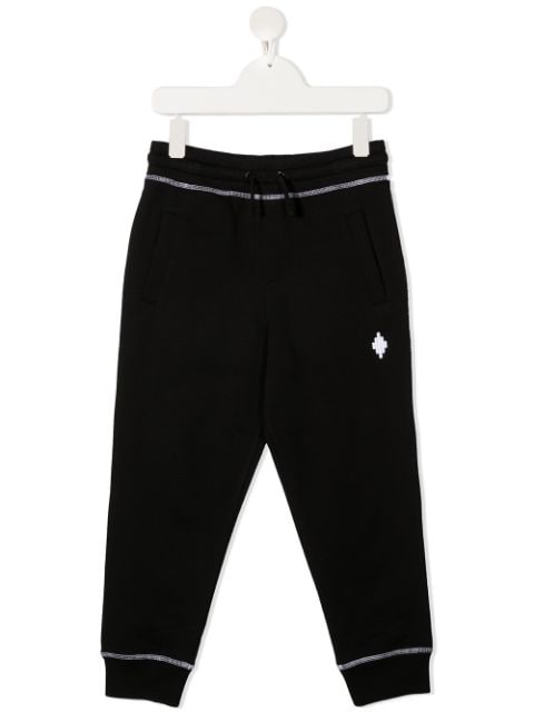 Marcelo Burlon Kids pantalone tuta nero