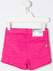 Dondup Kids Shorts denim con nappe