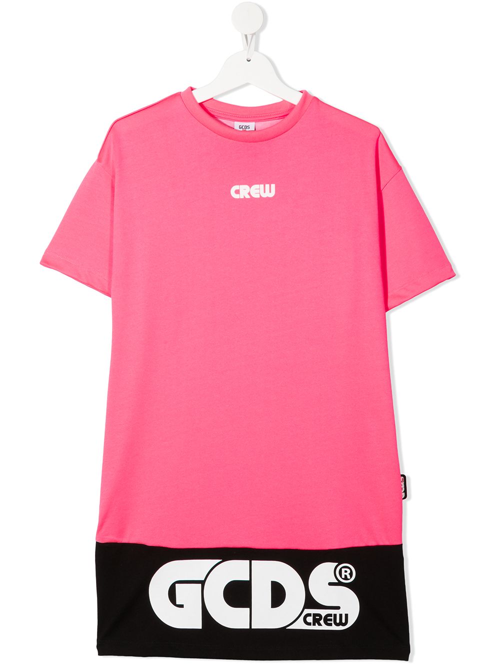 Gcds Kids Vestito modello t-shirt con stampa