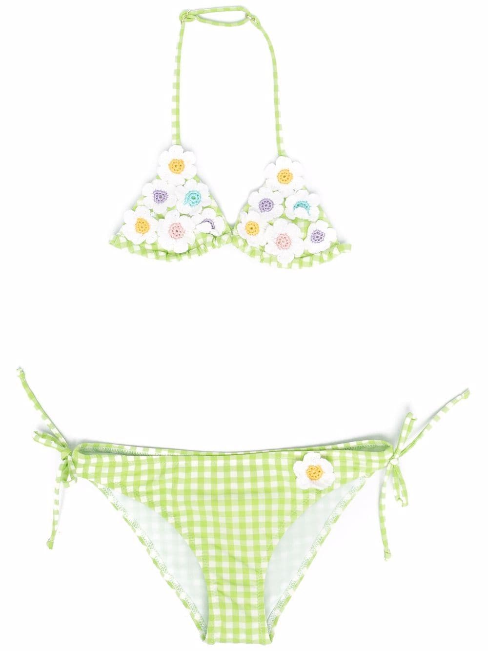 Mc2 Saint Barth Kids Set bikini a fiori