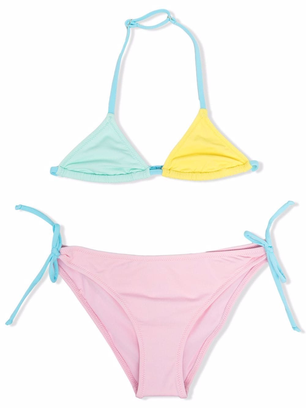 Mc2 Saint Barth Kids Bikini con design color-block