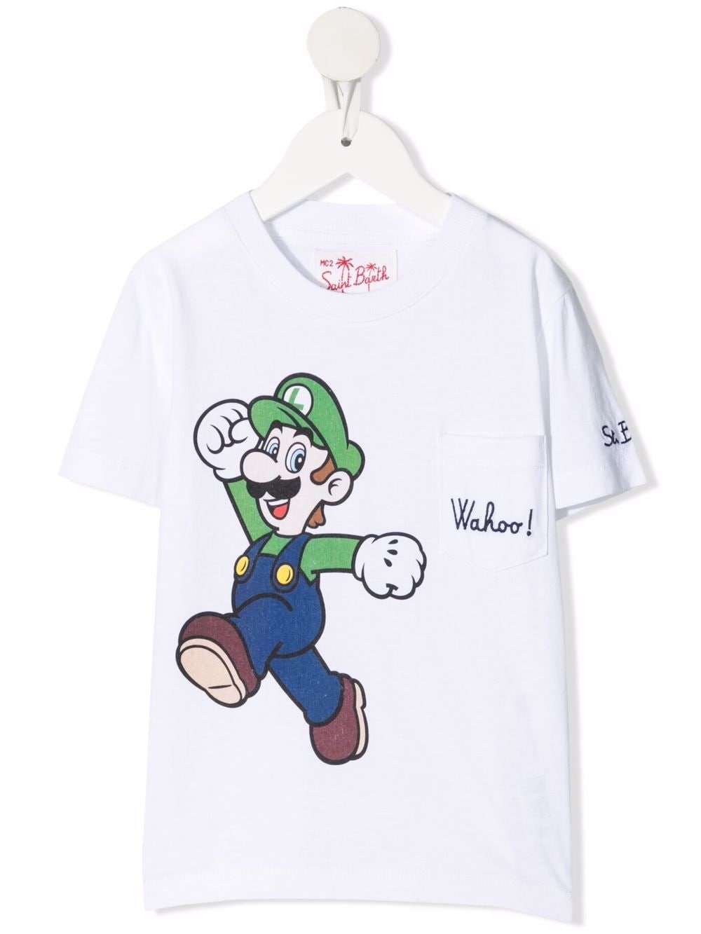 Mc2 Saint Barth Kids T-shirt con motivo Eddy Super Mario