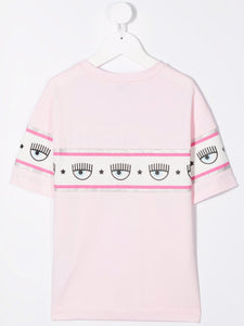 Chiara Ferragni Kids T-shirt con stampa