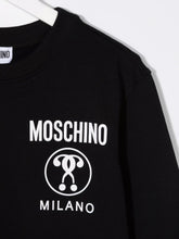 Carica l&#39;immagine nel visualizzatore di Gallery, Moschino Kids Felpa a girocollo con logo
