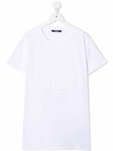 Carica l&#39;immagine nel visualizzatore di Gallery, Balmain Kids T-shirt con logo goffrato
