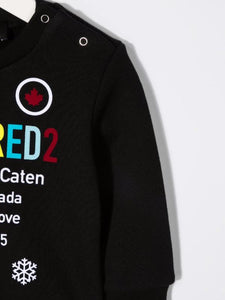 Dsquared2 Kids Felpa con stampa