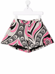 Emilio Pucci Junior Shorts a fiori