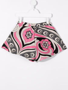 Emilio Pucci Junior Shorts a fiori