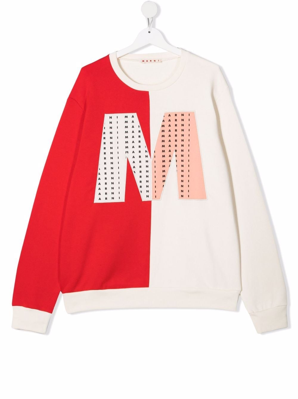 Marni Kids Felpa con design color-block