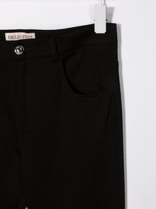 Emilio Pucci Junior Pantaloni con logo