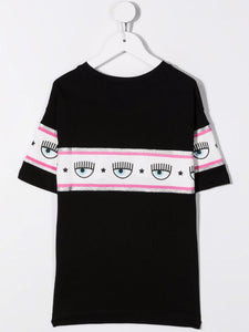 Chiara Ferragni Kids T-shirt con stampa