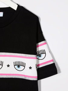 Chiara Ferragni Kids T-shirt con stampa