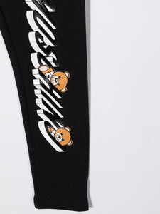 Moschino Kids Leggings con stampa