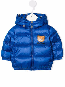 Moschino Kids Giacca imbottita Teddy Bear con cappuccio