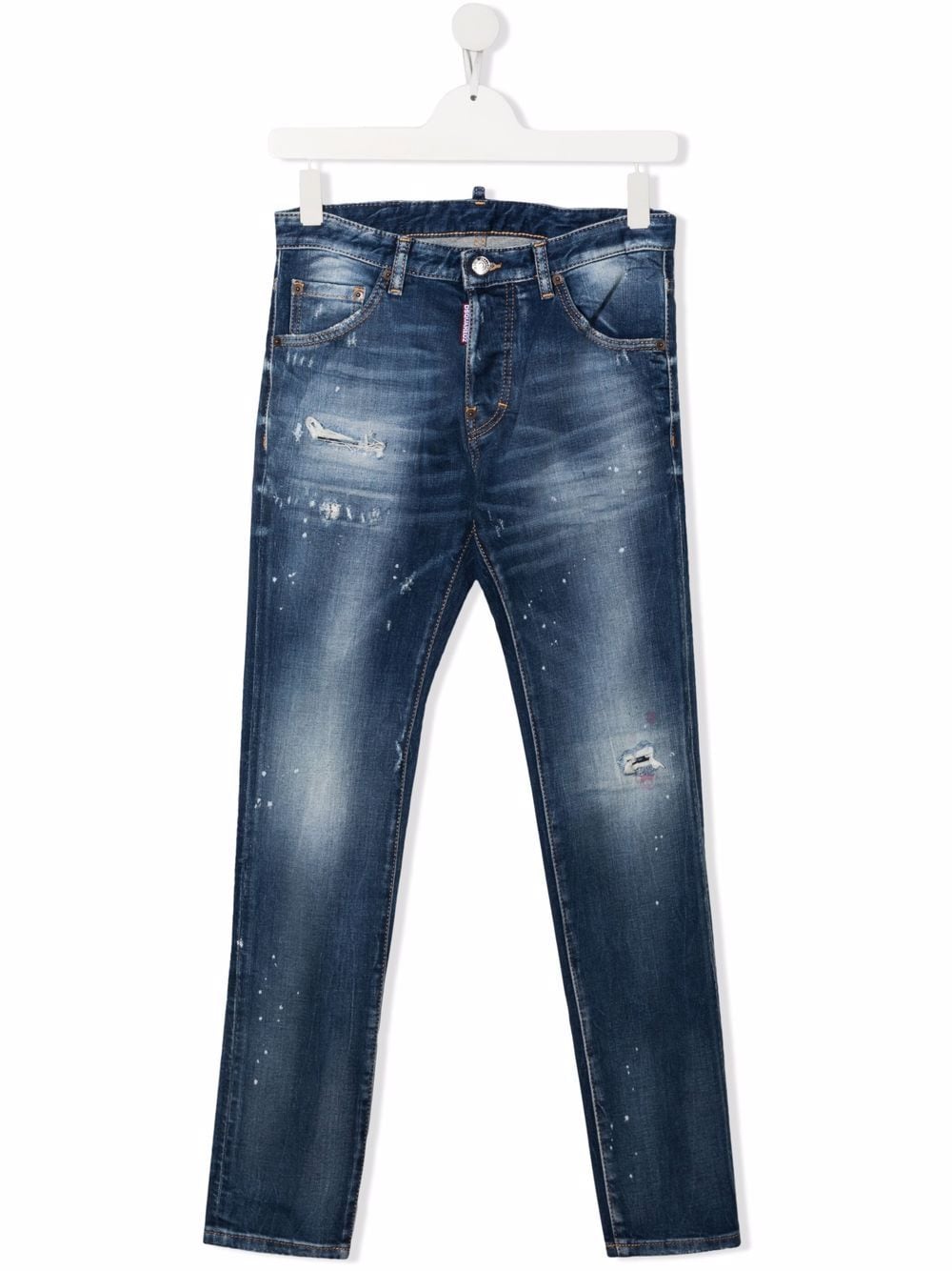 Dsquared2 Kids Jeans dritti a vita media