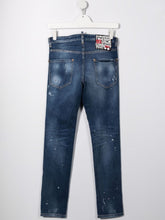 Carica l&#39;immagine nel visualizzatore di Gallery, Dsquared2 Kids Jeans dritti a vita media
