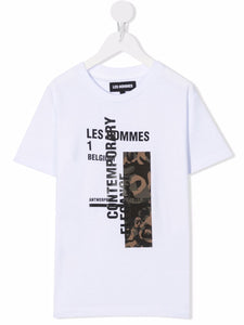 LES HOMMES KIDS T-shirt con stampa grafica