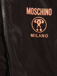 Moschino Kids Bomber con logo