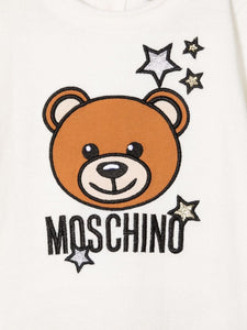 Moschino Kids Abito Toy-bear con stampa