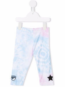 Chiara Ferragni Kids Leggings con stampa