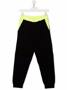 Balmain Kids Pantaloni sportivi con design color-block