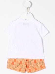 Moschino Kids Set shorts con stampa Teddy Bear