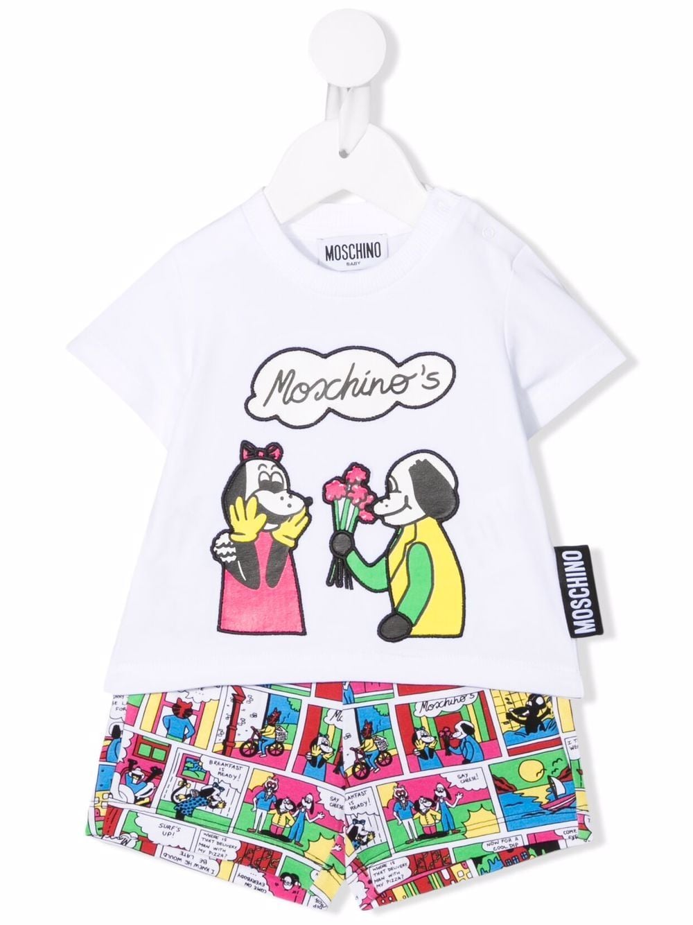 Moschino Kids Set T-shirt con stampa