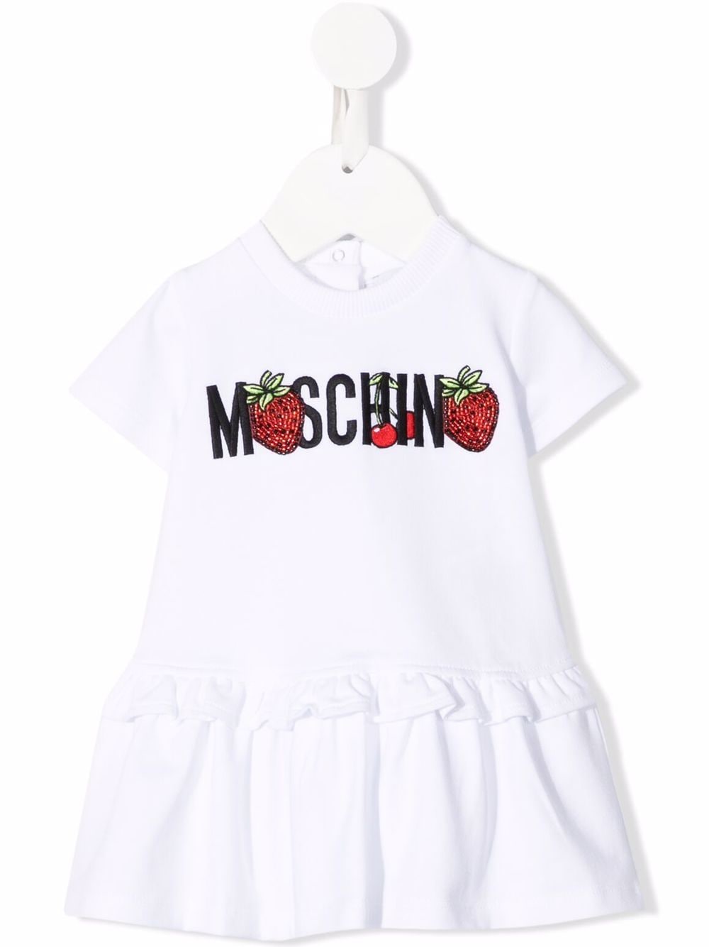 Moschino Kids Abito modello T-shirt con stampa