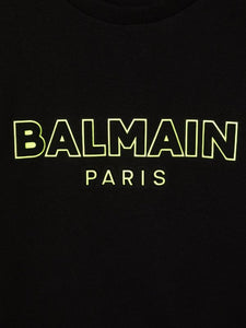 Balmain Kids Felpa con stampa