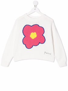 Marni Kids maglione con fiore