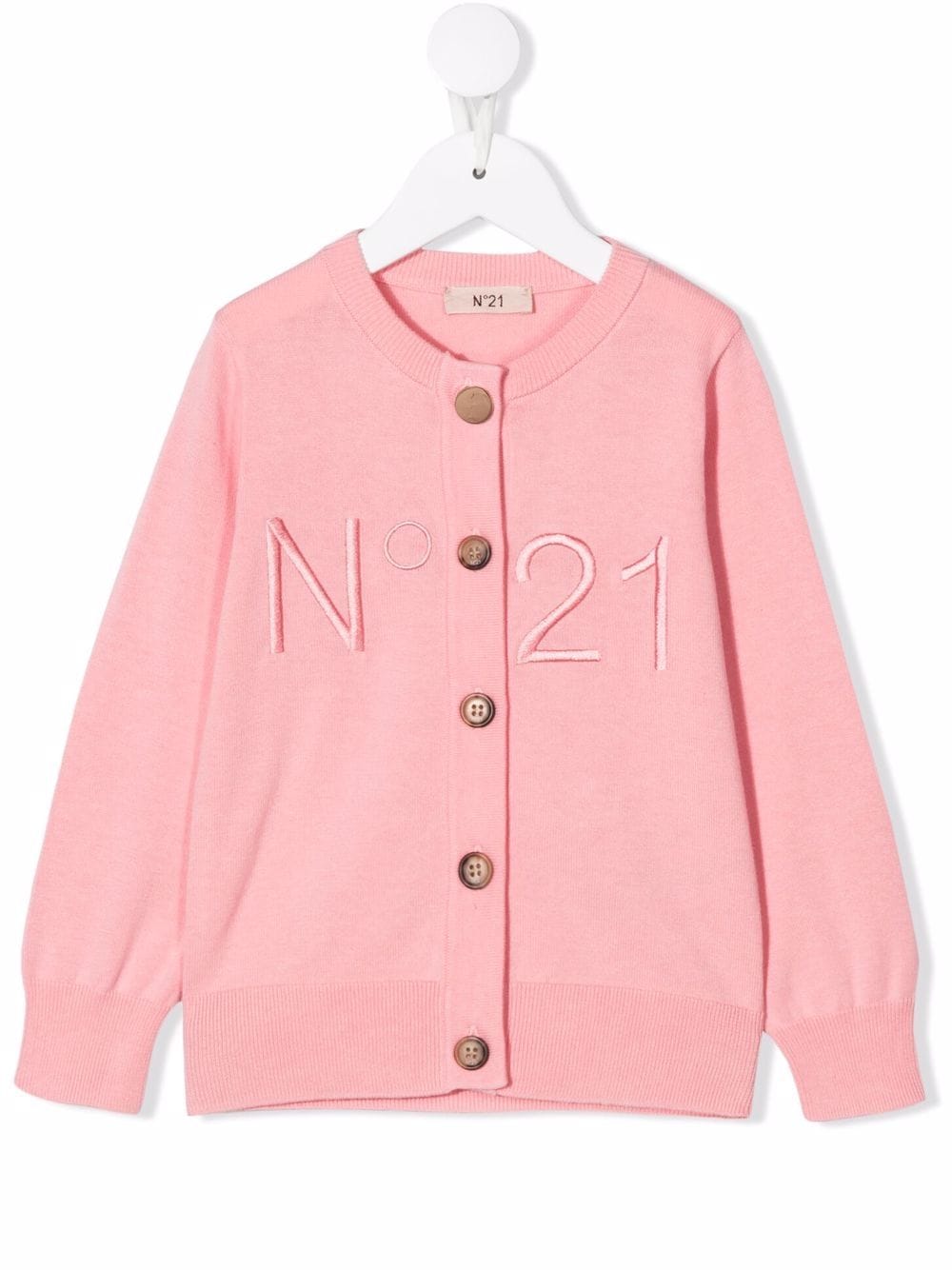 Nº21 Kids Cardigan con ricamo