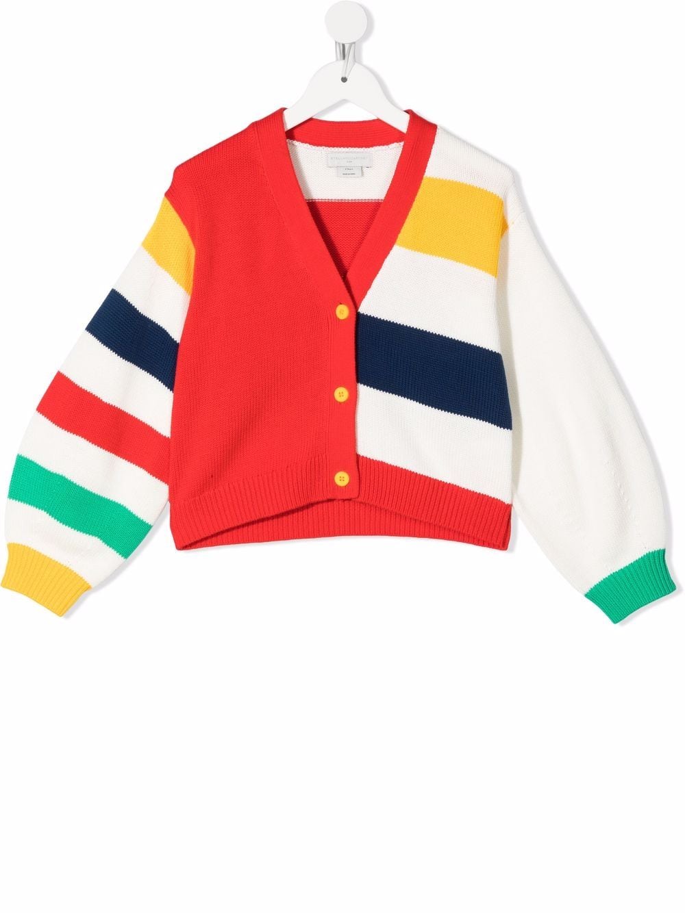 Stella McCartney Kids Cardigan a righe