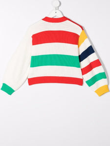 Stella McCartney Kids Cardigan a righe