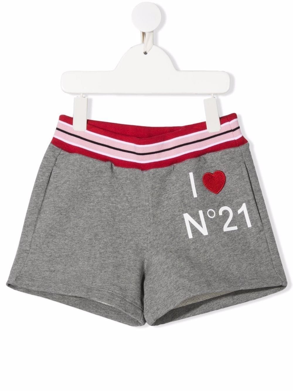 Nº21 Kids Shorts sportivi con stampa