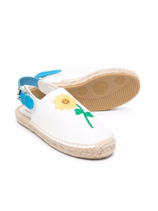 Stella McCartney Kids espadrilles con cinturino posteriore