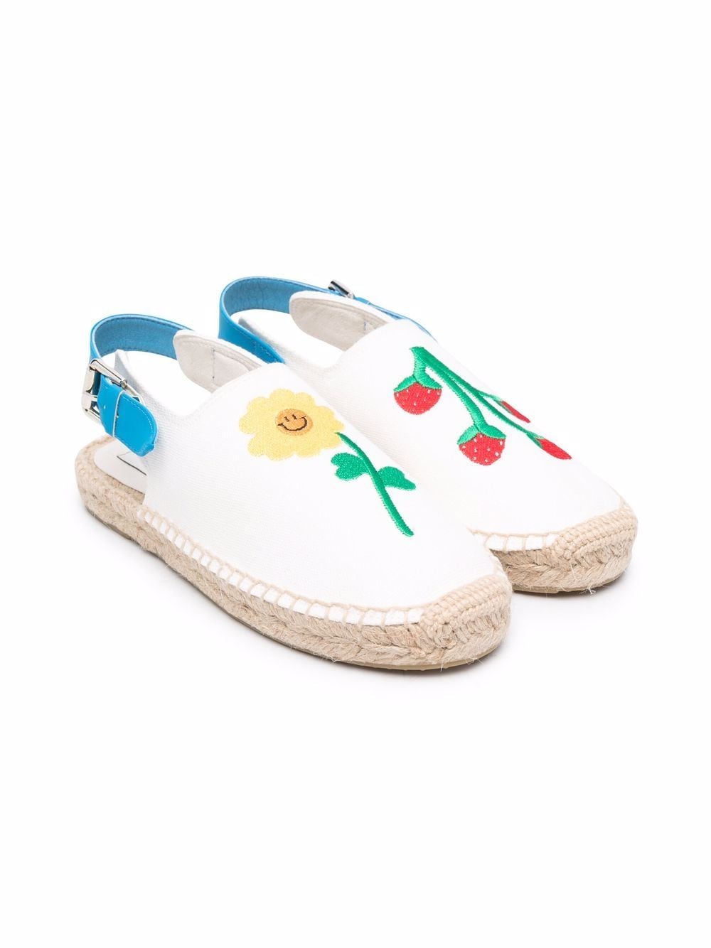 Stella McCartney Kids espadrilles con cinturino posteriore