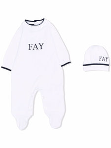 Fay Kids Pigiama con logo