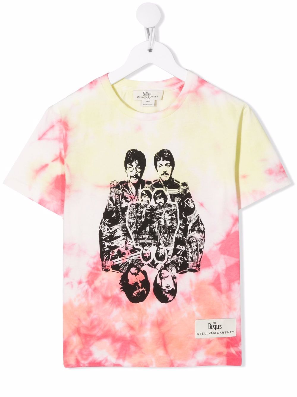 Stella McCartney Kids T-shirt con fantasia tie dye