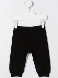 Balmain Kids Pantaloni baby sportivi con stampa