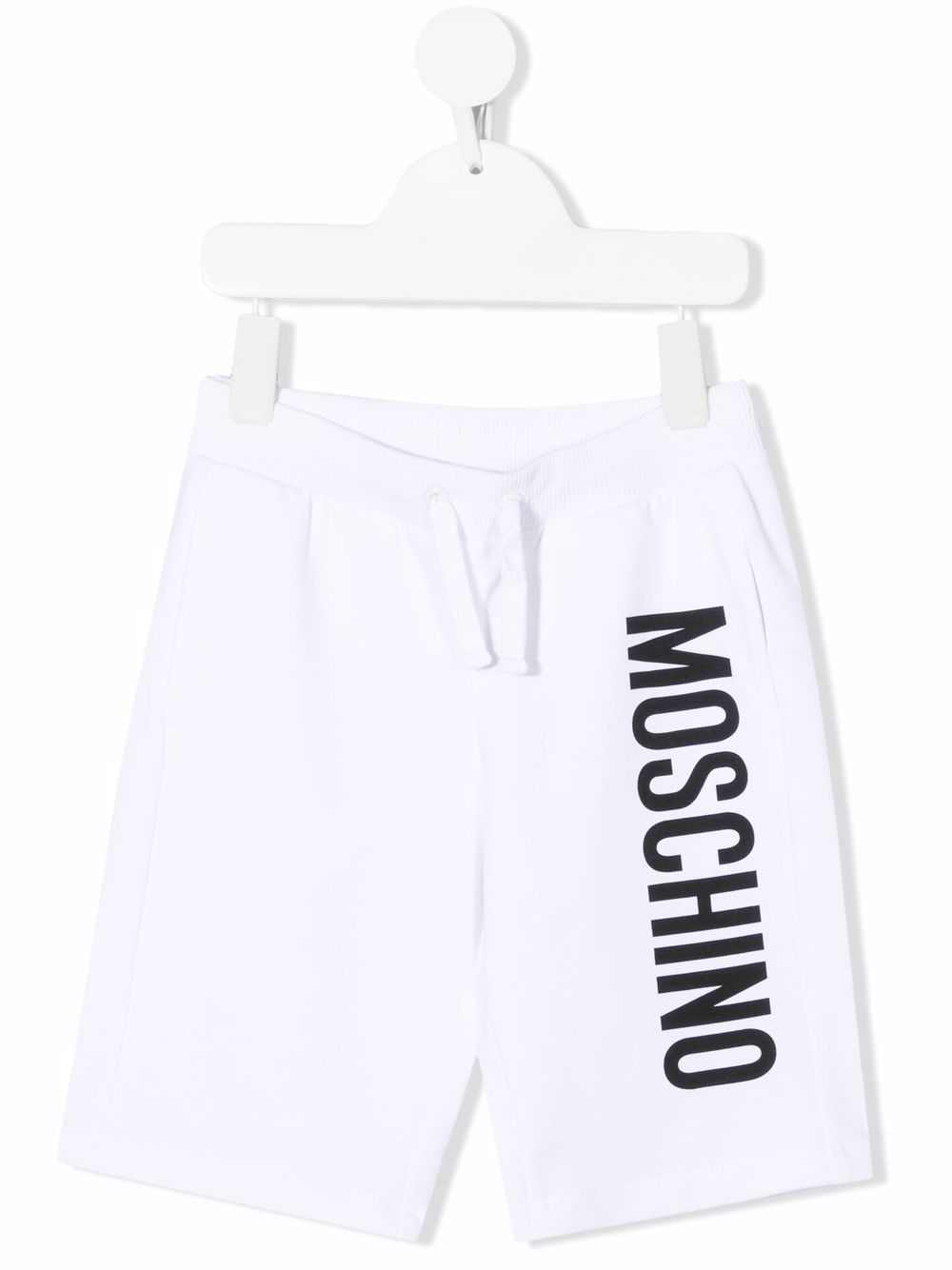 Moschino Kids Shorts sportivi con stampa