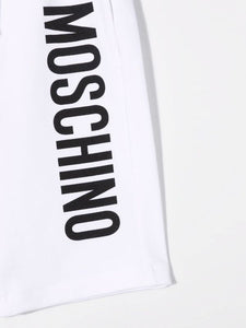 Moschino Kids Shorts sportivi con stampa