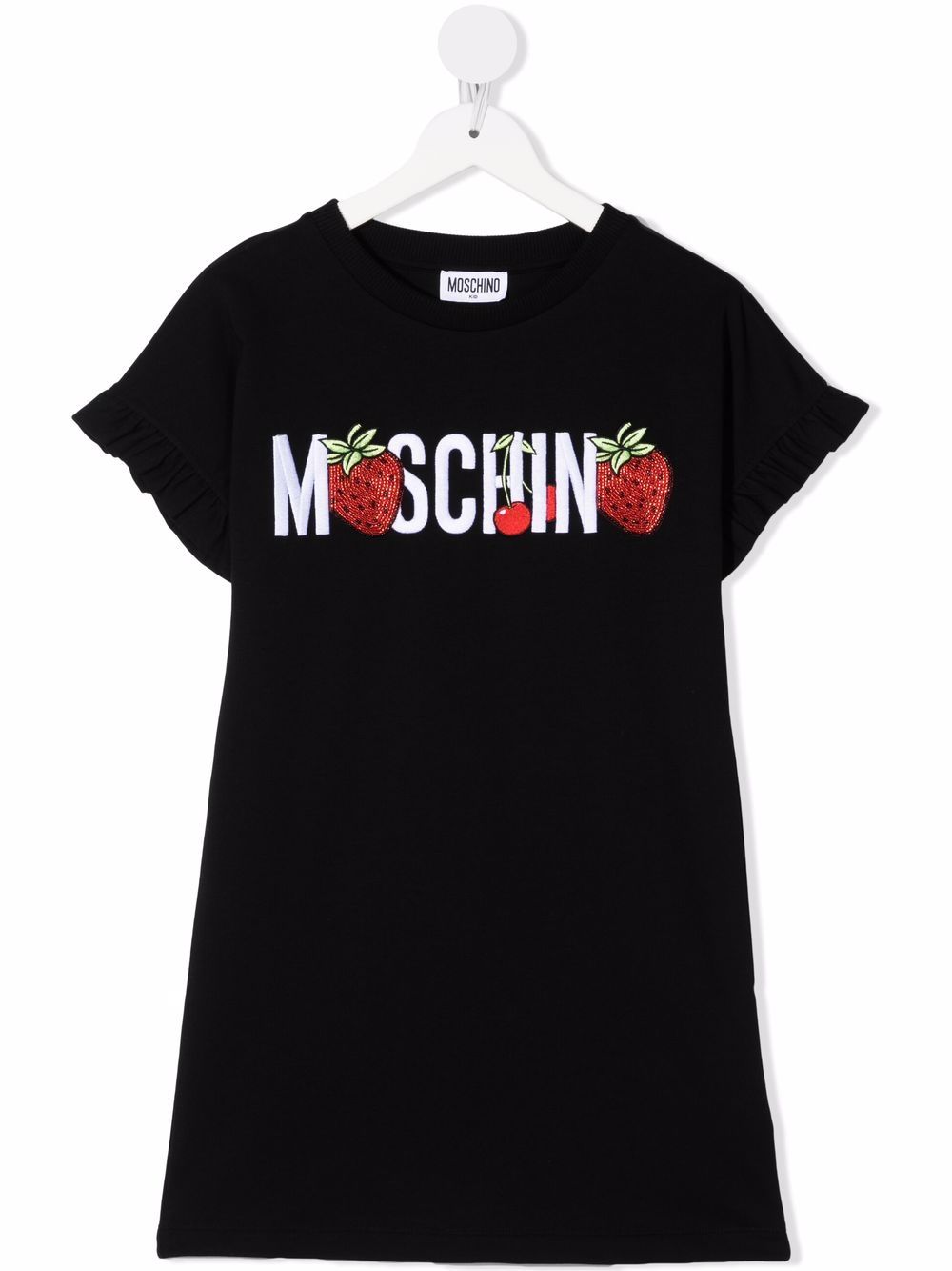 Moschino Kids Abito modello T-shirt con stampa