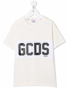 Gcds Kids cotton logo-print T-shirt