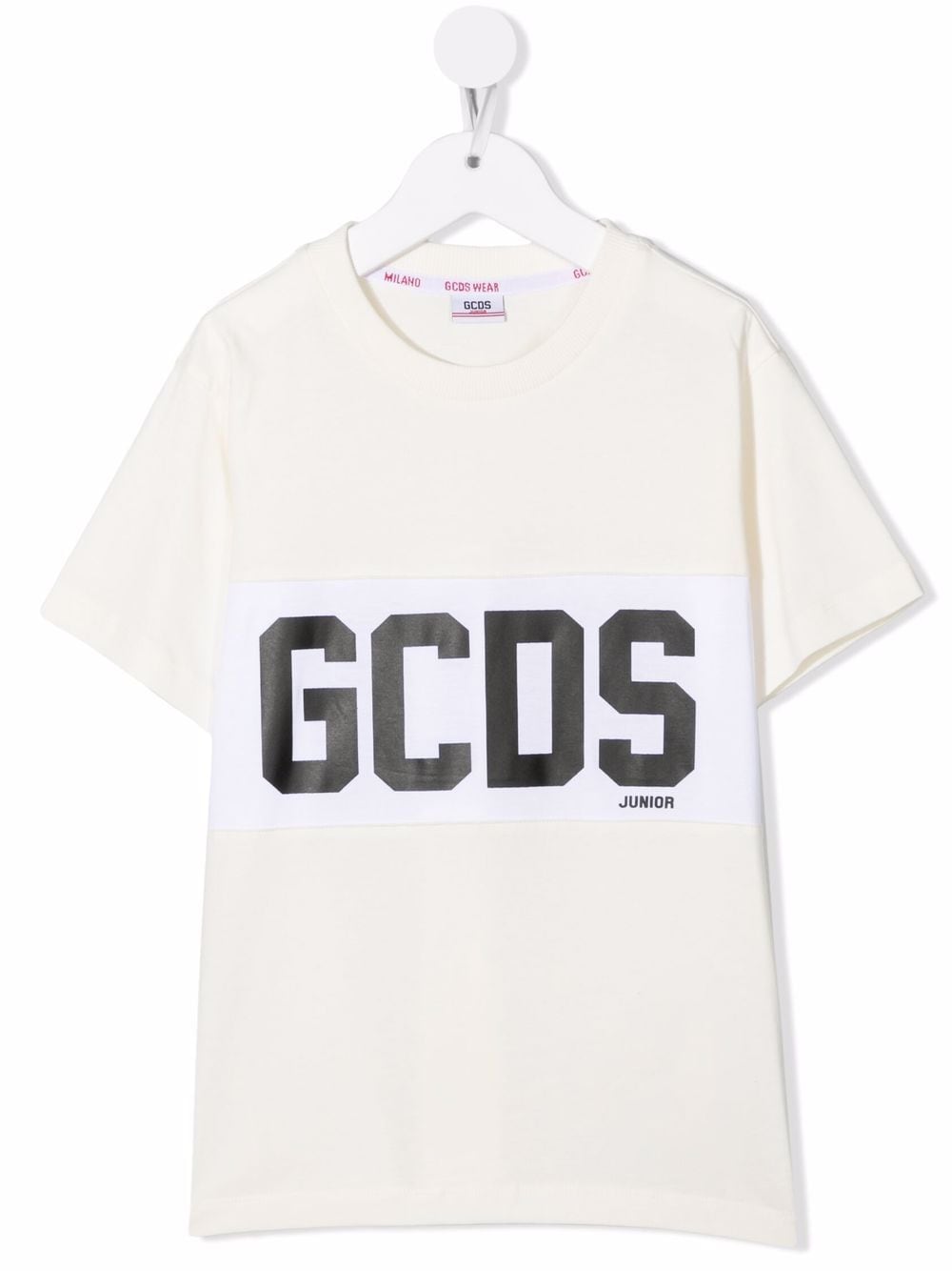 Gcds Kids cotton logo-print T-shirt