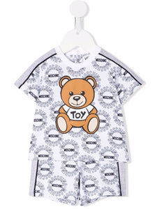 Moschino Kids completino con stampa