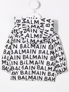 Balmain Kids Giacca con cappuccio